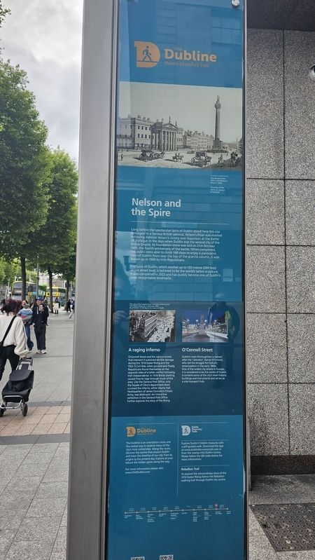 Nelson and the Spire side of marker image. Click for full size.