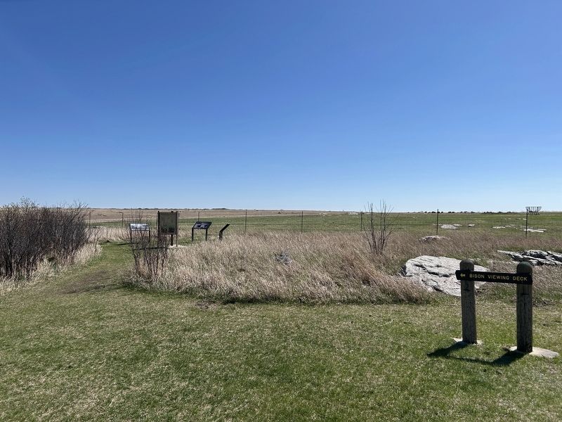 Prairie Passage / Tallgrass Prairie / Prairie Passage Route Marker image. Click for full size.