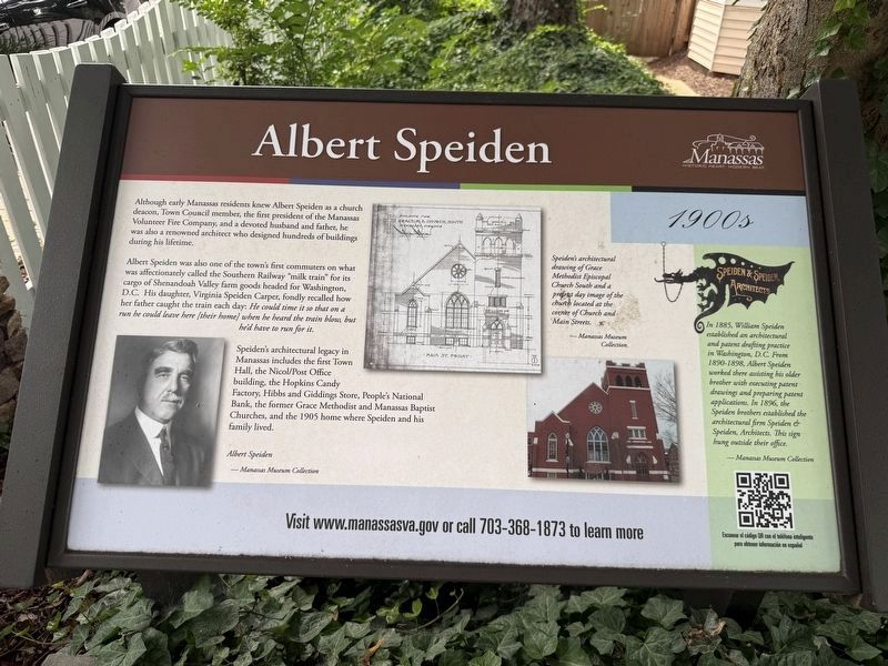 Albert Speiden Marker. Click for full size. Albert Speiden Marker image. Click for full size.