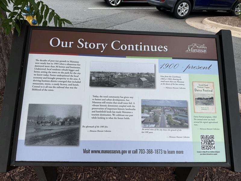 Our Story Continues Marker. Click for full size. Our Story Continues Marker image. Click for full size.