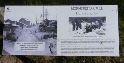 Morningstar Mill - Harvesting Ice - Marker image. Click for full size.