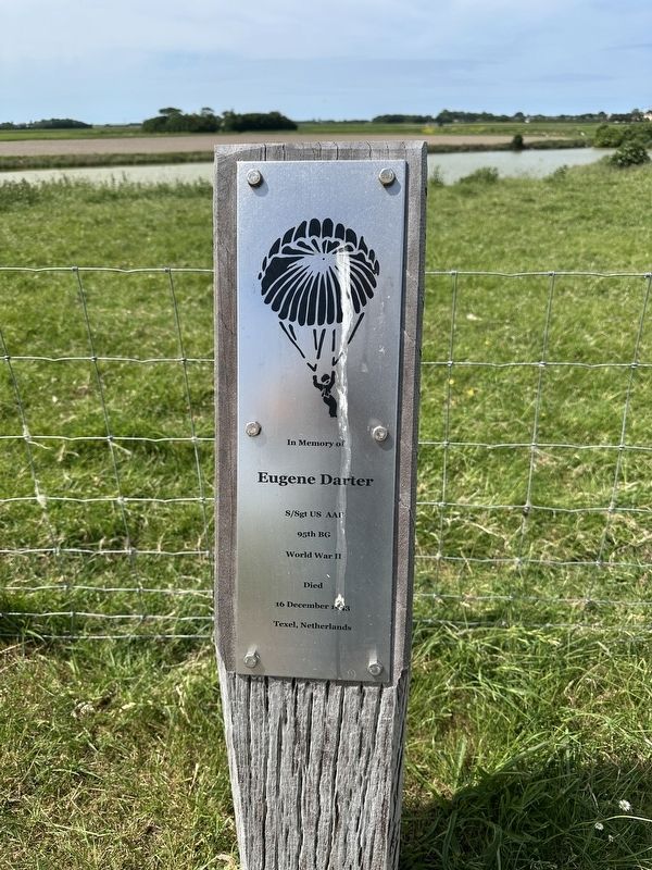 Eugene Darter Memorial Marker. Click for full size. Eugene Darter Memorial Marker image. Click for full size.