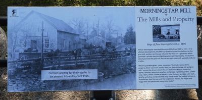 Morningstar Mill - The Mills and Property - Marker. Click for full size. Morningstar Mill - The Mills and Property - Marker image. Click for full size.