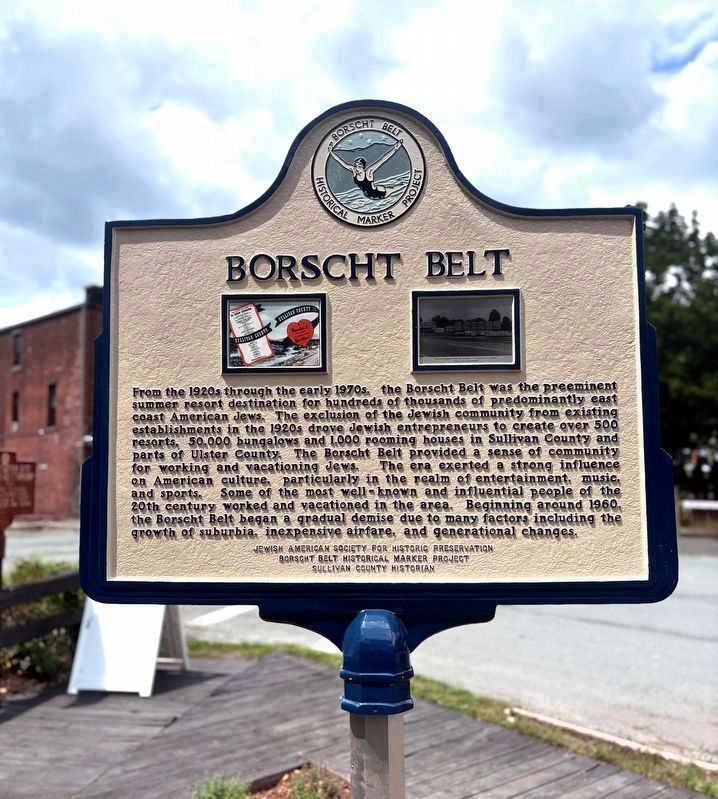 Borscht Belt Roscoe Marker. Click for full size. Borscht Belt Roscoe Marker image. Click for full size.