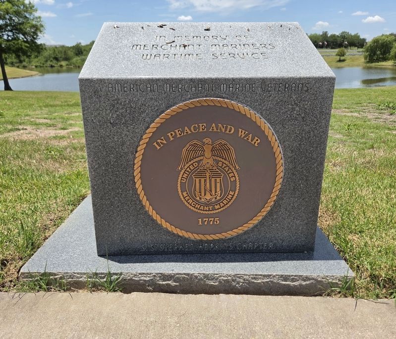 American Merchant Marine Veterans Memorial. Click for full size. American Merchant Marine Veterans Memorial image. Click for full size.