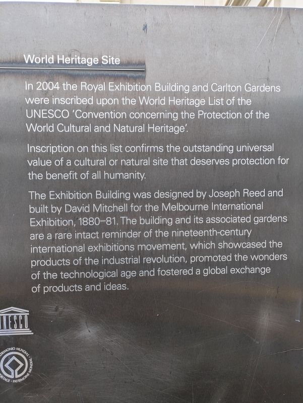 World Heritage Site Marker. Click for full size. World Heritage Site Marker image. Click for full size.