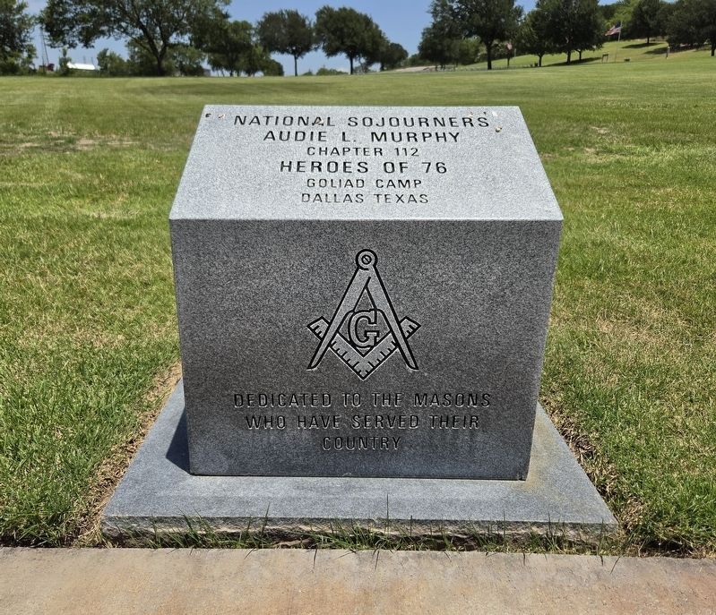 Masons Memorial image. Click for full size.