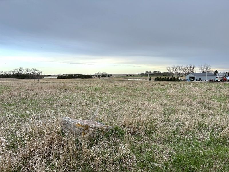 Dr. Paul L. Errington Memorial Marsh Marker, from the north image. Click for full size.