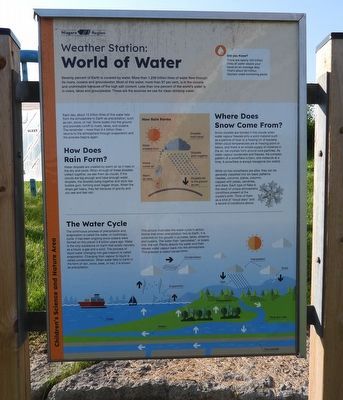Weather Station - marker about water. Click for full size. Weather Station - marker about water image. Click for full size.