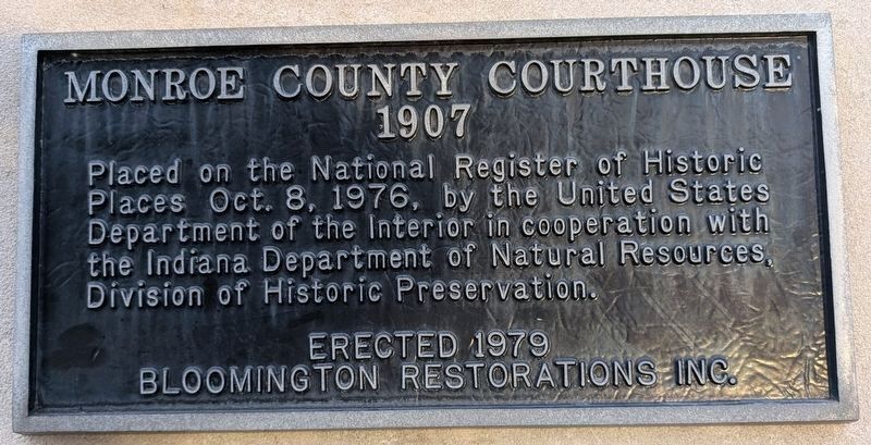 National Register of Historic Places Plaque. Click for full size. National Register of Historic Places Plaque image. Click for full size.