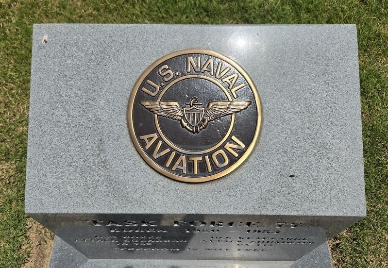Task Force 77 Marker image. Click for full size.