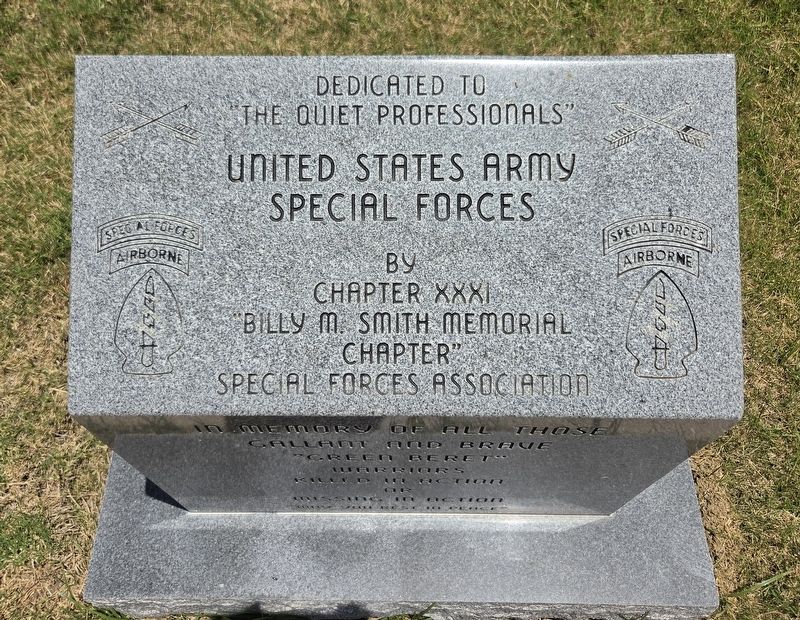 United States Army Special Forces Marker image. Click for full size.