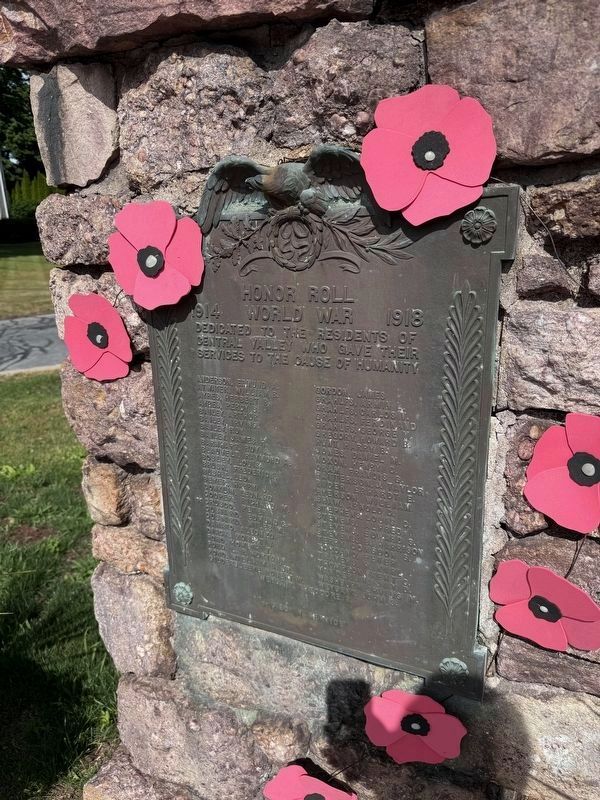 Honor Roll Memorial image. Click for full size.
