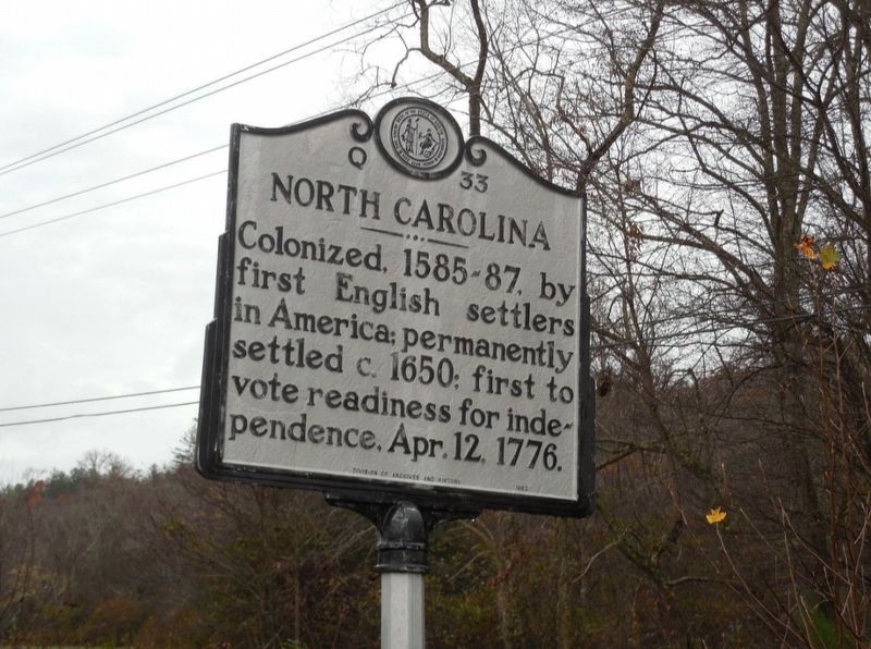 North Carolina / Georgia Marker. Click for full size. North Carolina / Georgia Marker image. Click for full size.