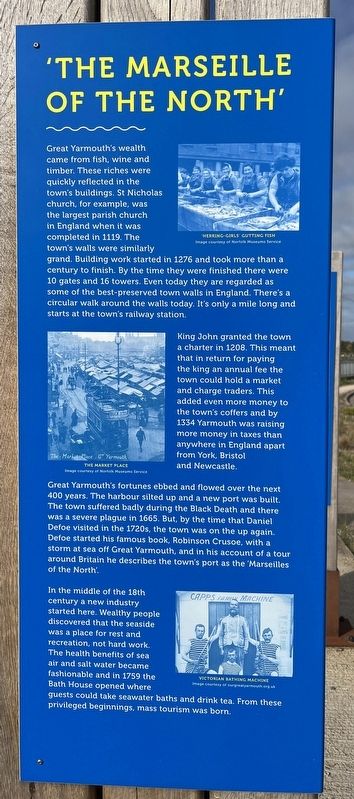 The Marseille of the North Marker image. Click for full size.