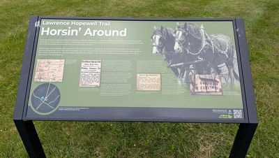Horsin' Around Marker. Click for full size. Horsin' Around Marker image. Click for full size.