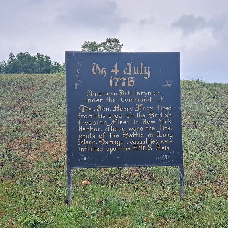 Fort Hamilton Marker image. Click for full size.