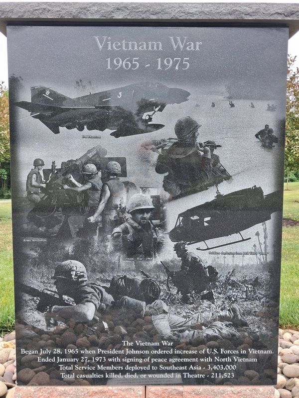 Vietnam War Marker. Click for full size. Vietnam War Marker image. Click for full size.
