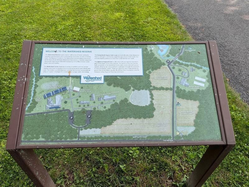 Watershed Reserve Marker image. Click for full size.