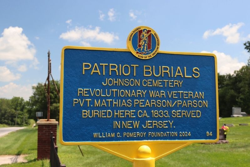 Patriot Burials Marker. Click for full size. Patriot Burials Marker image. Click for full size.