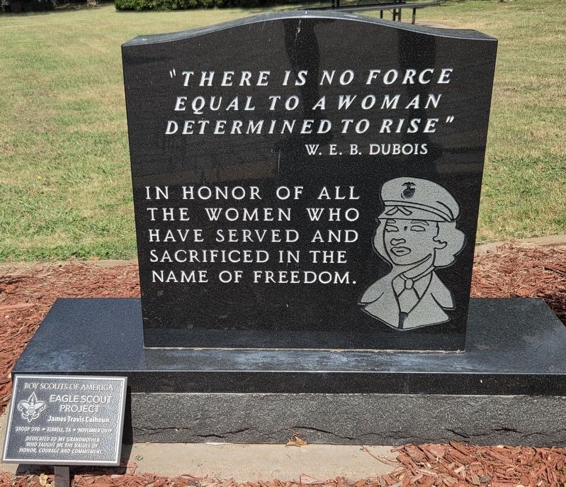 Women Who Have Served and Sacrificed Marker image. Click for full size.