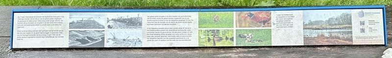 Wieringermeerdijk / Wieringermeer Dike (entire marker) image. Click for full size.