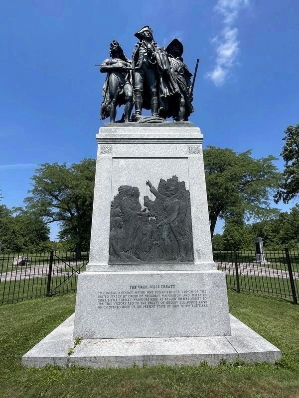 Fallen Timbers Battle Monument image. Click for full size.