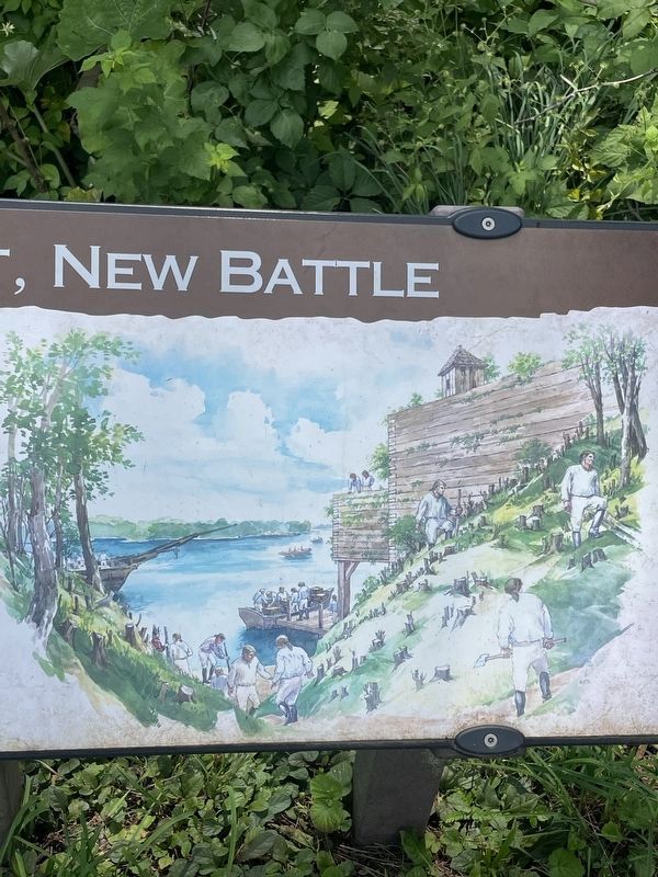 Old Fort, New Battle Marker image. Click for full size.