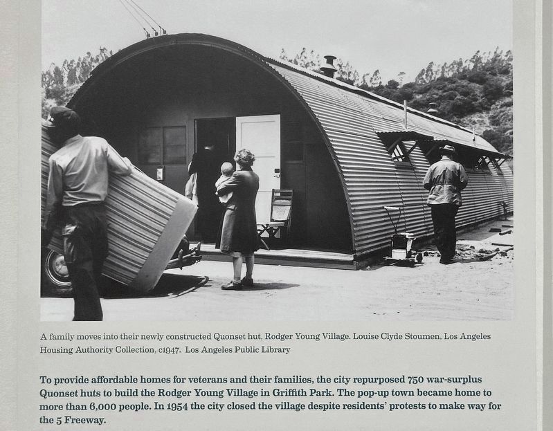 Rodger Young Village. Click for full size. Rodger Young Village image. Click for full size.