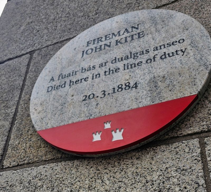 Fireman John Kite Marker. Click for full size. Fireman John Kite Marker image. Click for full size.