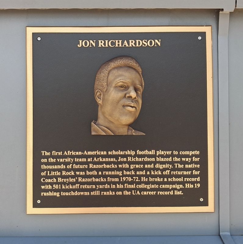 Jon Richardson Marker. Click for full size. Jon Richardson Marker image. Click for full size.