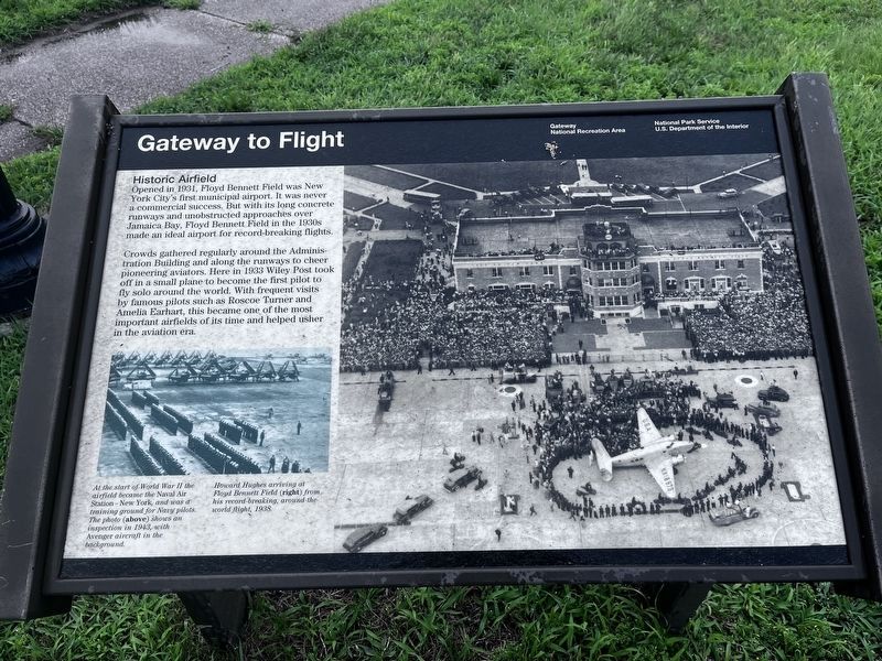Gateway to Flight Marker. Click for full size. Gateway to Flight Marker image. Click for full size.