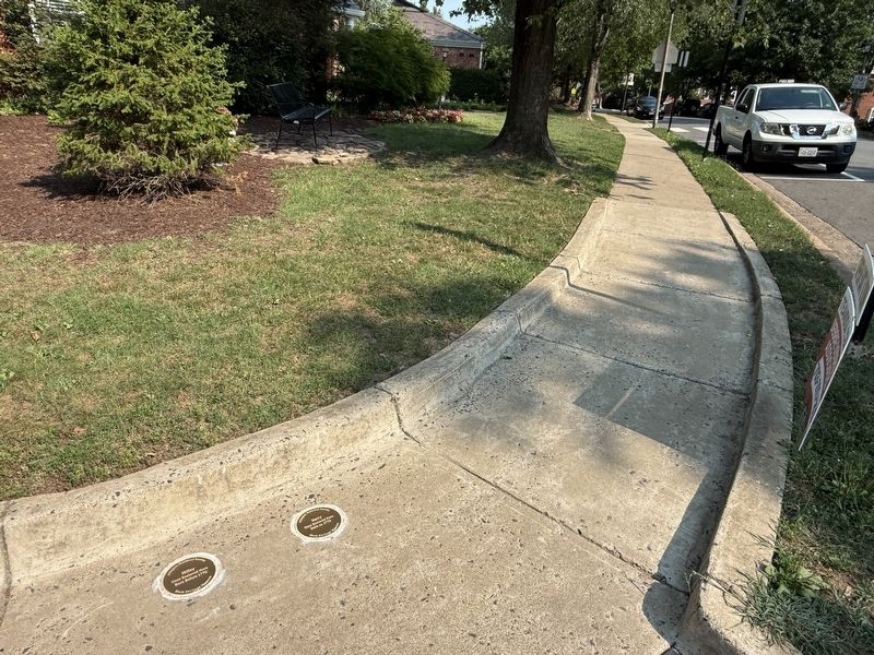 Stumbling Stones at the intersection image. Click for full size.