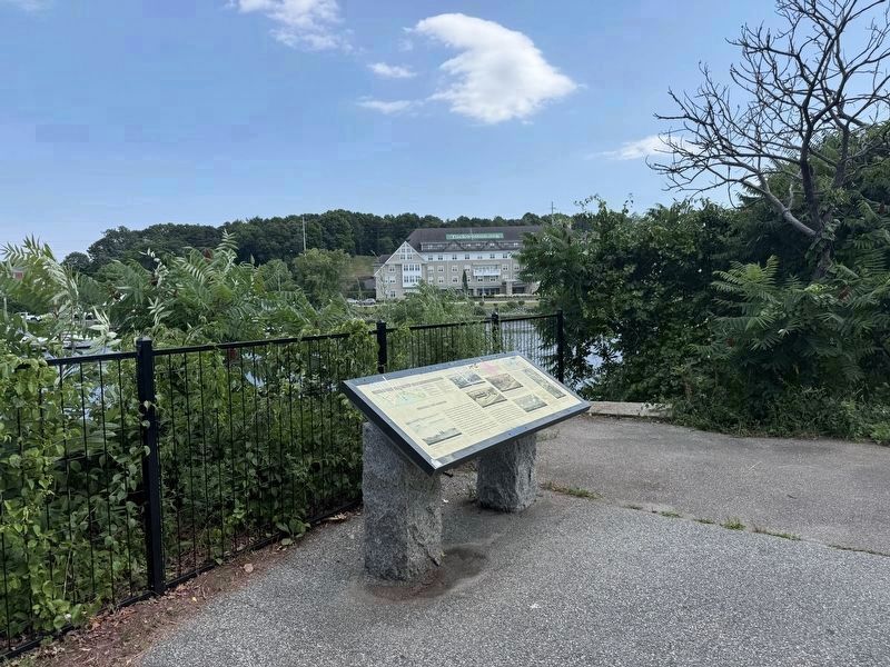 Bridging the Seekonk Marker image. Click for full size.