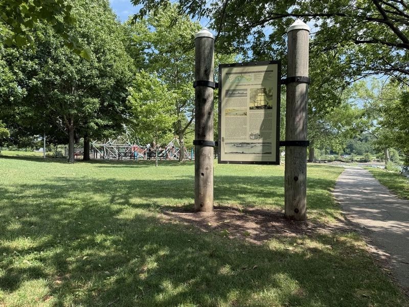 Tockwotton and the Indiamen / Sails to Rails 1835: Providence's First Train Station Marker. Click for full size. Tockwotton and the Indiamen / Sails to Rails 1835: Providence's First Train Station Marker image. Click for full size.