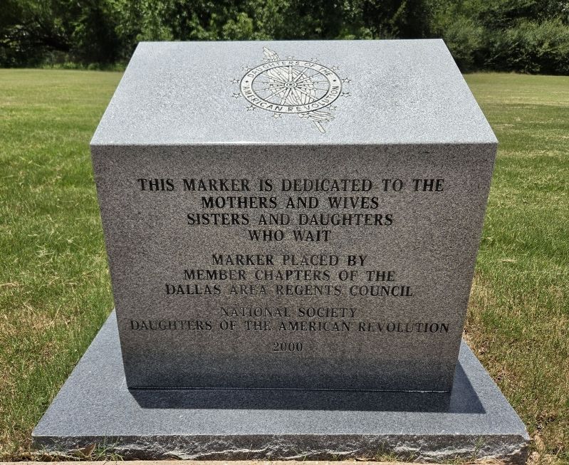 Mothers, Wives, Sisters and Daughters Who Wait Marker image. Click for full size.