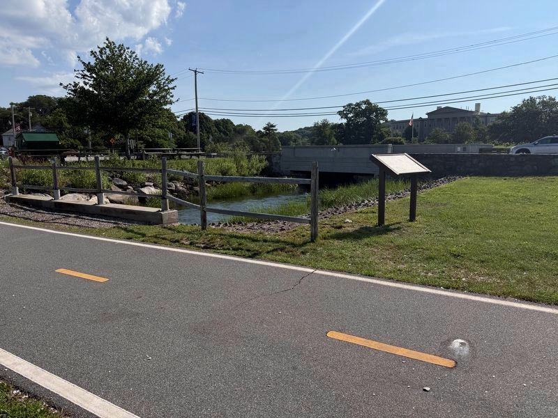 Silver Creek Salt Marsh Marker image. Click for full size.
