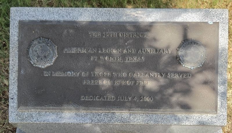 American Legion Memorial. Click for full size. American Legion Memorial image. Click for full size.