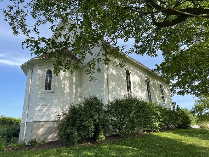 Historic Corbetton Church at the Dufferin Museum, 2026 image. Click for full size.