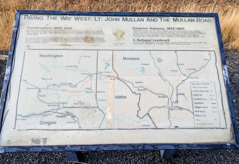 Paving The Way West Marker. Click for full size. Paving The Way West Marker image. Click for full size.
