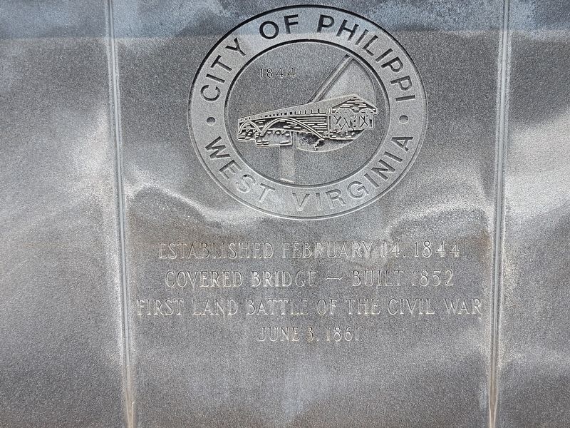 City of Philippi West Virginia Marker. Click for full size. City of Philippi West Virginia Marker image. Click for full size.