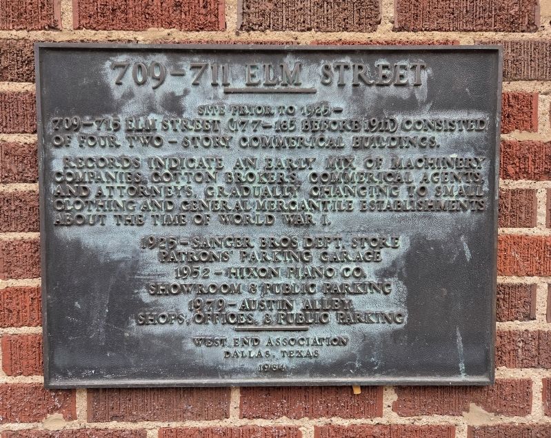 709711 Elm Street Marker. Click for full size. 709711 Elm Street Marker image. Click for full size.