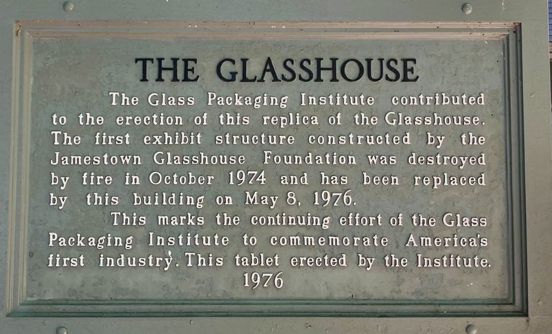 The Glasshouse Marker. Click for full size. The Glasshouse Marker image. Click for full size.
