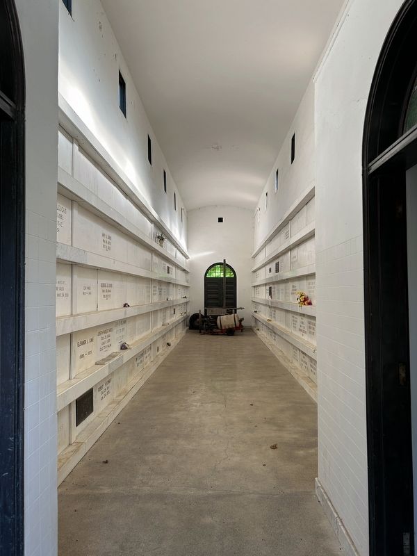 Mount Hope Cemetery Mausoleum Interior. Click for full size. Mount Hope Cemetery Mausoleum Interior image. Click for full size.
