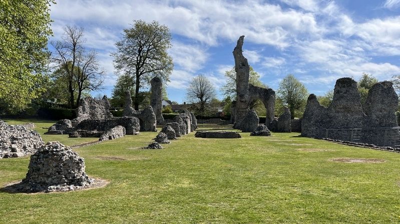 Thetford Priory Ruins. Click for full size. Thetford Priory Ruins image. Click for full size.