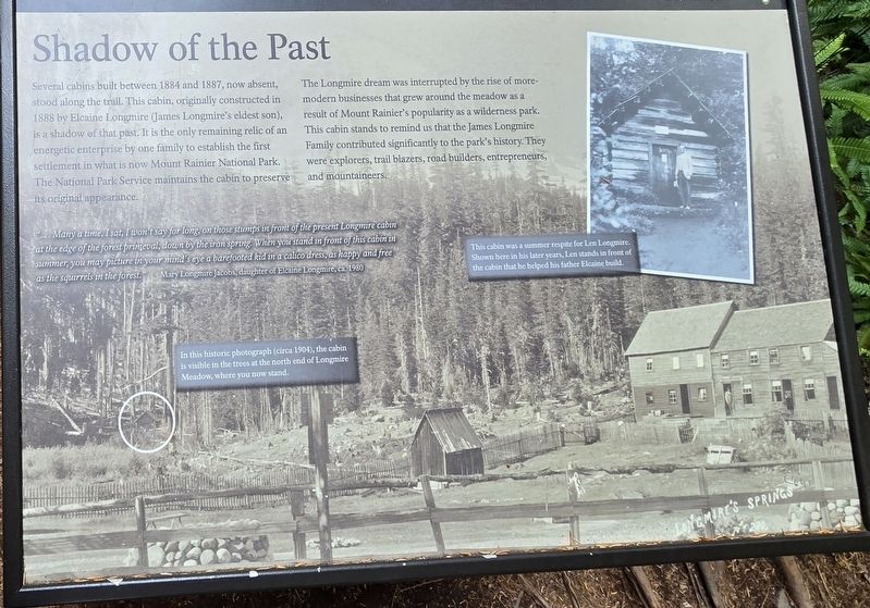 Shadows of the Past Marker image. Click for full size.