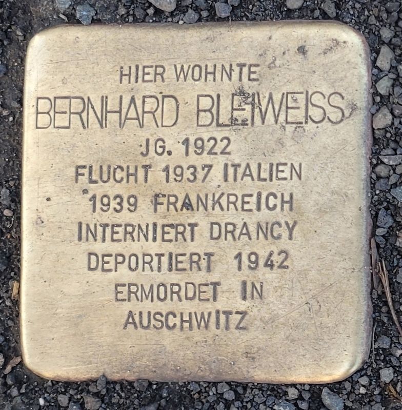 Bernhard Bleiweiss Marker. Click for full size. Bernhard Bleiweiss Marker image. Click for full size.