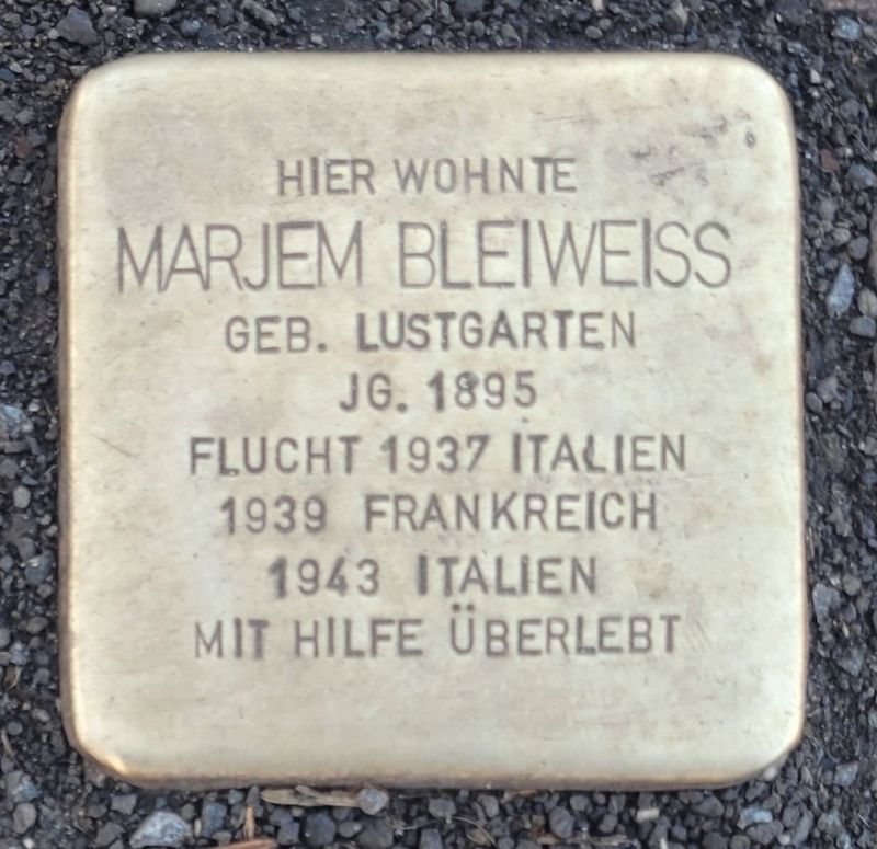 Marjem Bleiweiss Marker image. Click for full size.