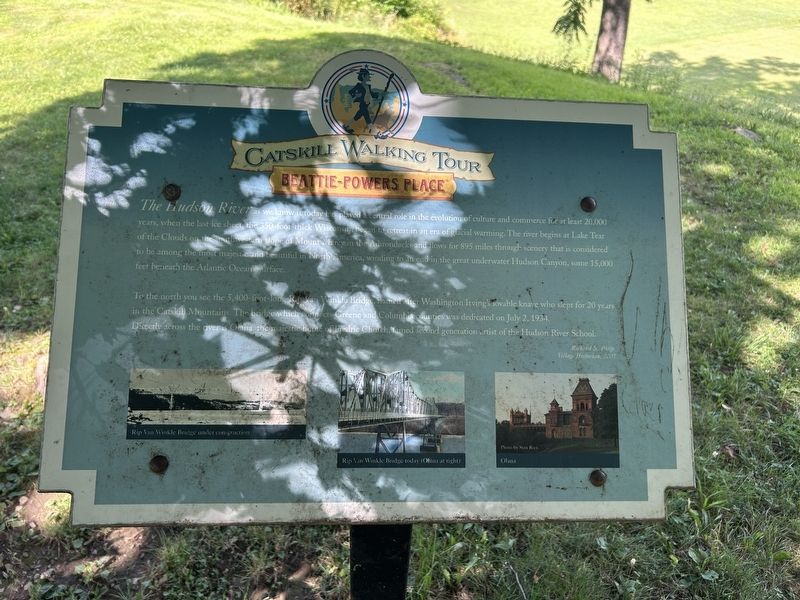 Catskill Walking Tour Marker image. Click for full size.