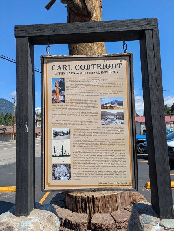 Carl Cortright Marker. Click for full size. Carl Cortright Marker image. Click for full size.